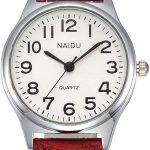 MANIFO Women’s Classical Arabic Numerals Analog Quartz Wrist Watch, 3 ATM Water Resistant